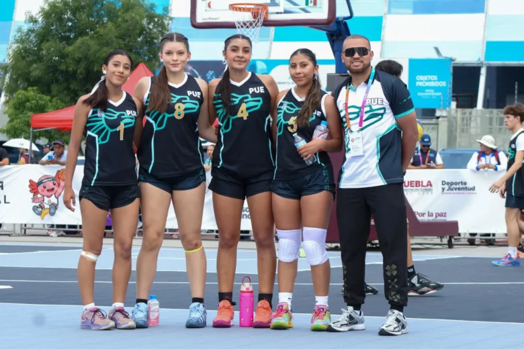Puebla destaca en básquetbol 3X3 durante la Olimpiada CONADE 2026