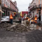Realiza gobierno de Pepe Chedraui trabajos de bacheo en el Centro Histórico