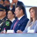 Representación de la Batalla de Puebla conmemora su 164 aniversario en la 25 Zona Militar