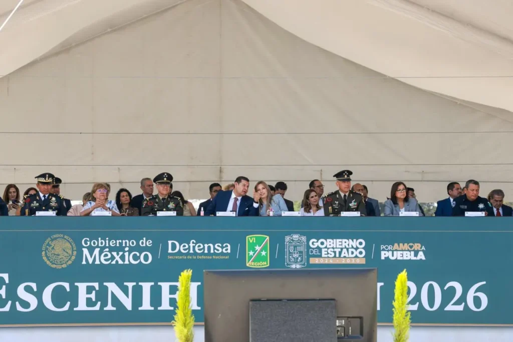 Representación de la Batalla de Puebla conmemora su 164 aniversario en la 25 Zona Militar