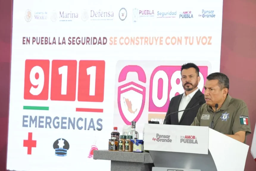 Seguridad en Puebla mejora con reducción de delitos y mayor vigilancia en carreteras