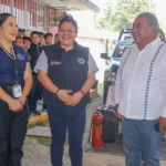 Severiano de la Rosa acerca campañas de prevención a escuelas de Amozoc