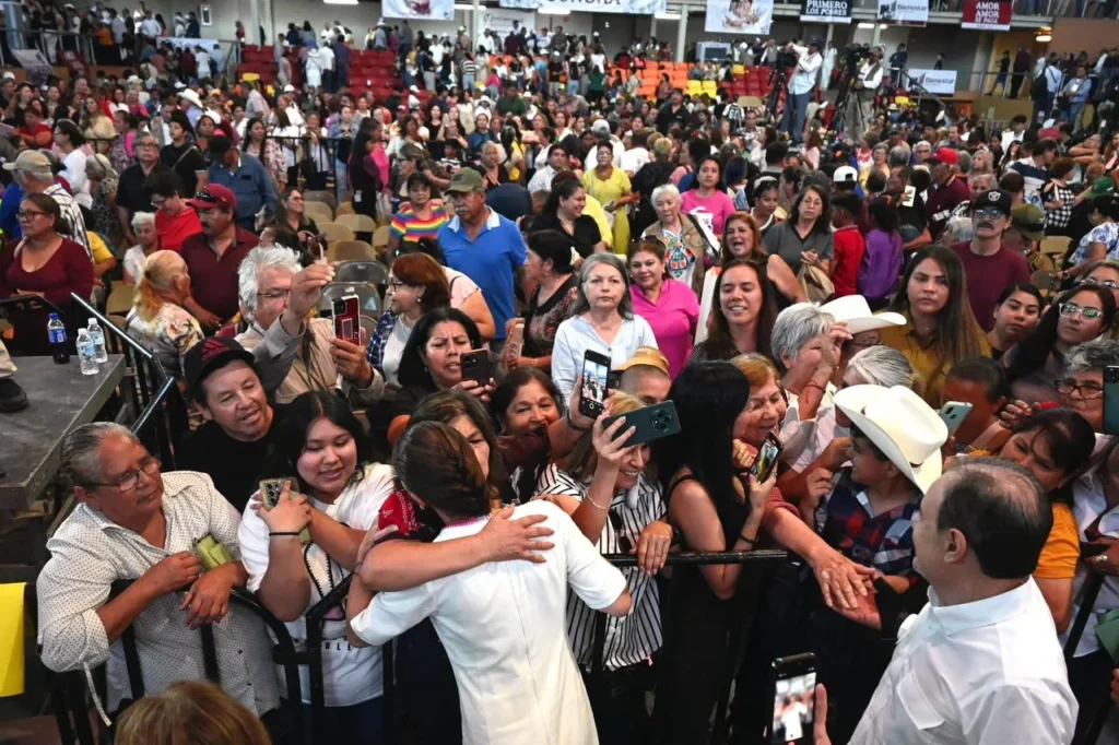 Claudia Sheinbaum culmina gira de tres días por Sonora