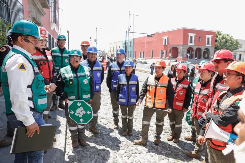 Simulacro sísmico nacional en Puebla moviliza a más de 1.6 millones de participantes