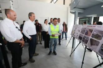 Supervisa Pepe Chedraui trabajos de remodelación en el Centro de Atención Municipal (CAM)