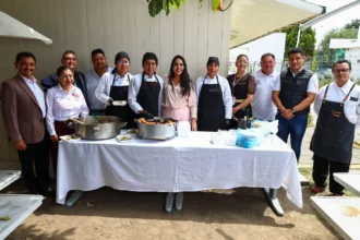Tonantzin Fernández equipa centros educativos en San Pedro Cholula