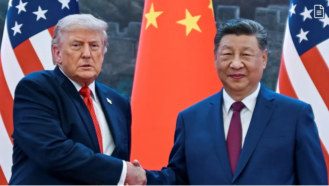 Xi Jinping recibe a Trump en Beijing bajo la sombra de Taiwán y el comercio