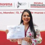 Alcaldesa de San Pedro, Tonantzin Fernández participa en la Escuela Municipalista de Morena