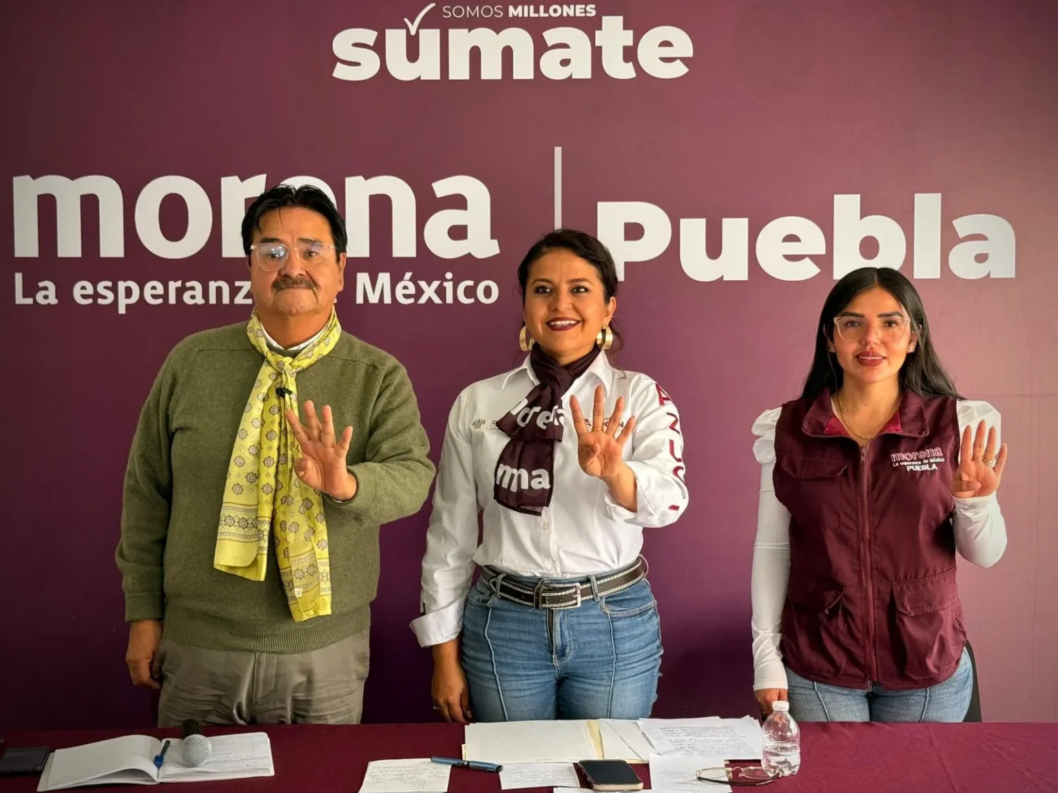 Azucena Rosas destaca avances de obra comunitaria y trabajo legislativo en favor de Puebla