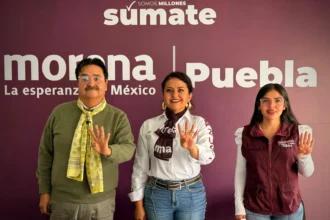 Azucena Rosas destaca avances de obra comunitaria y trabajo legislativo en favor de Puebla