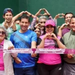 Bajo el liderazgo de Tonantzin Fernández, rescatan cancha de frontenis en el Deportivo Tlachtli