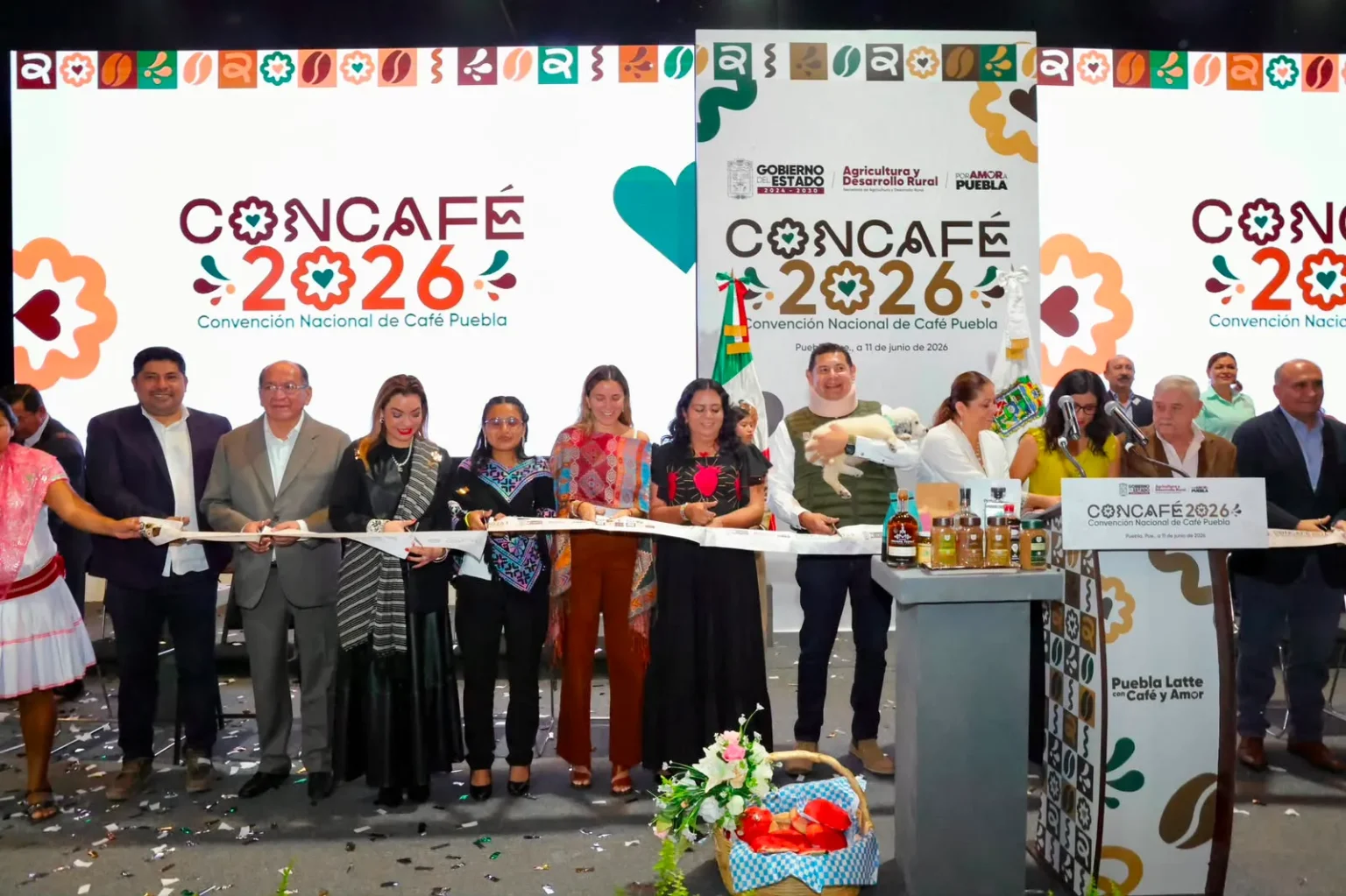 CONCAFÉ 2026 reúne a más de 2 mil productores y fortalece la cafeticultura en Puebla