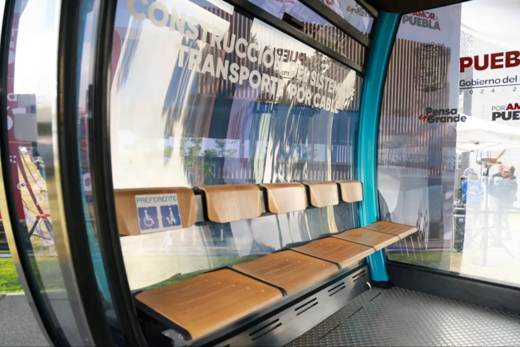 Cablebús de Puebla sumará estación en Mayorazgo y ampliará su recorrido a 14.58 kilómetros