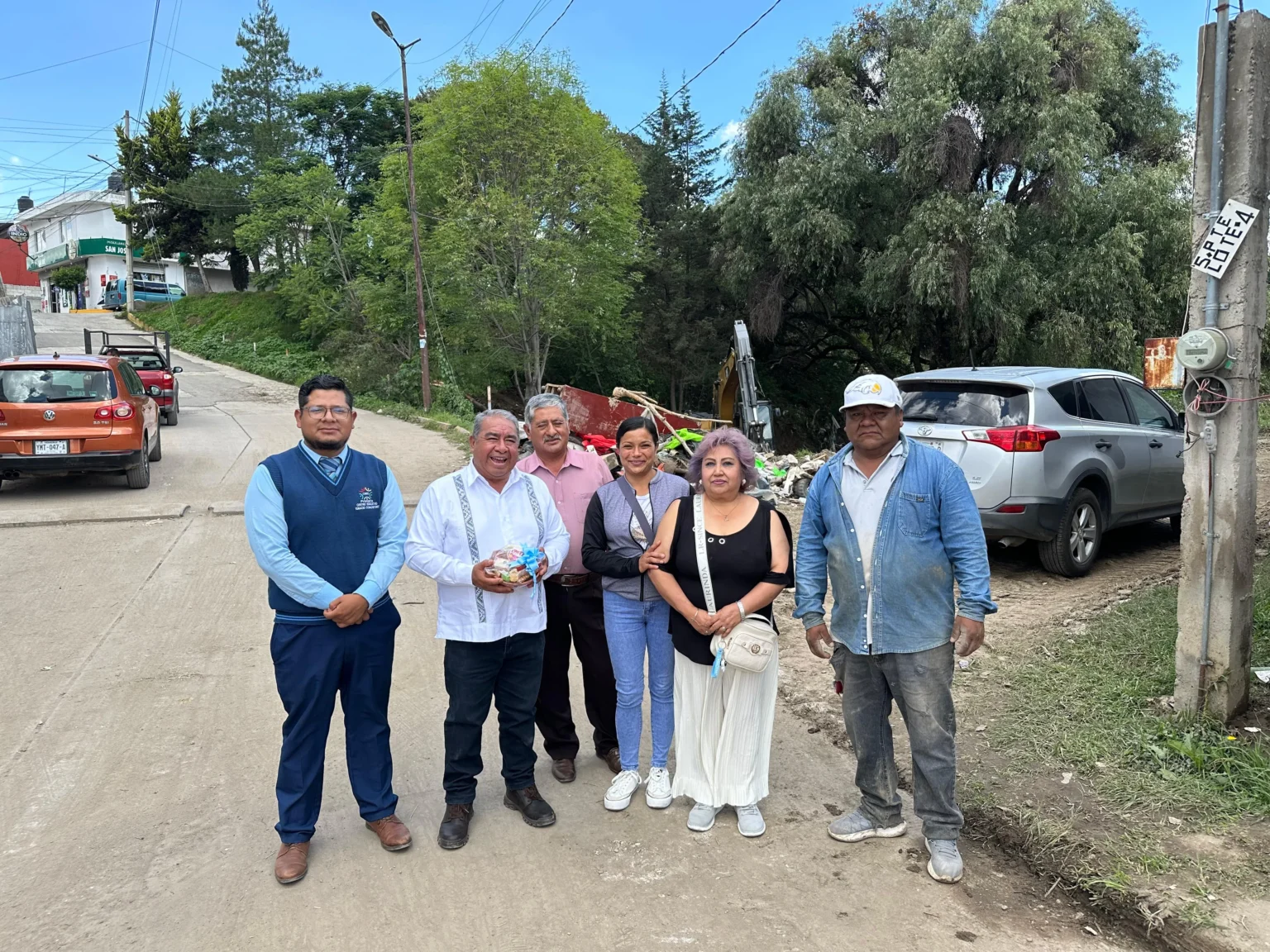 Continúan las acciones de apoyo a familias afectadas por las inundaciones en San Lorenzo, Chachapa.