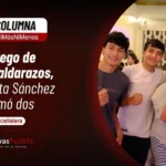 EL JUEGO DE LOS ESPALDARAZOS, LA BONITA SÁNCHEZ SUMÓ DOS