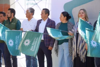 Edil Juan Manuel Alonso encabeza inicio de pavimentación con concreto de la calle Mujica y Osorio en Texmelucan