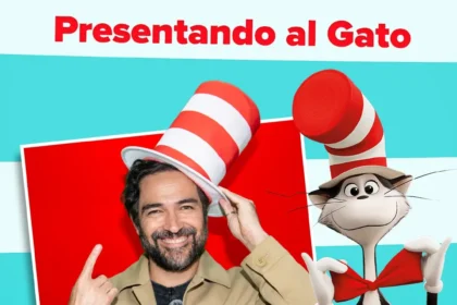 El actor mexicano Alfonso Herrera da voz en español a El Gato para “El gato con sombrero”.