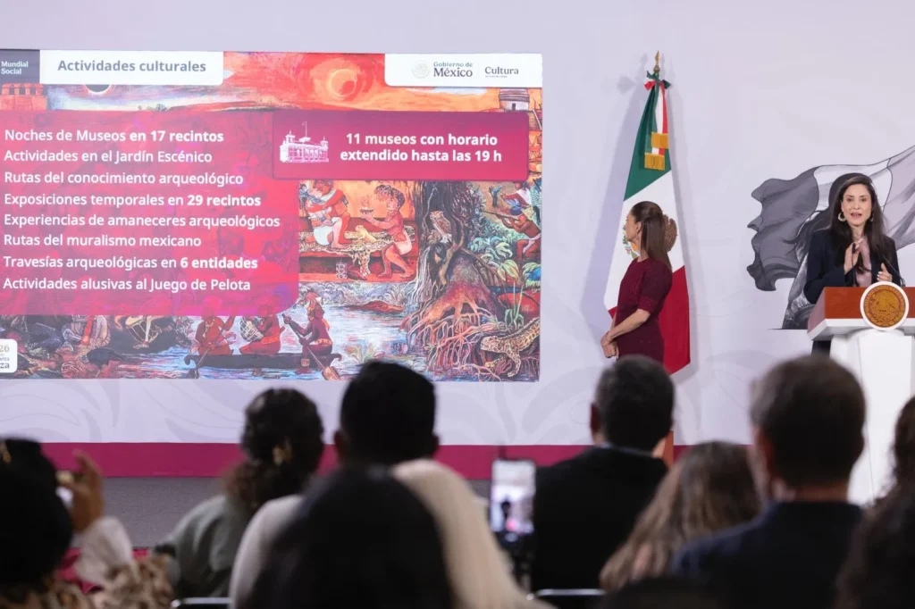 Es aprovechar el mundial para fortalecer la actividad deportiva presidenta Claudia Sheinbaum
