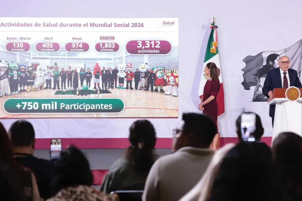 Es aprovechar el mundial para fortalecer la actividad deportiva presidenta Claudia Sheinbaum