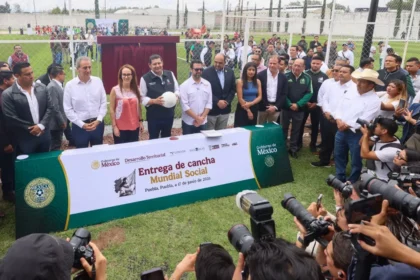 Espacios deportivos fortalecen el bienestar y la convivencia en 30 municipios de Puebla