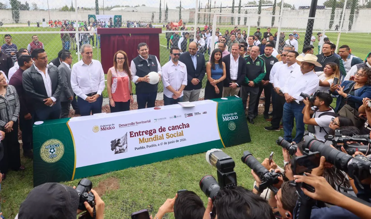 Espacios deportivos fortalecen el bienestar y la convivencia en 30 municipios de Puebla