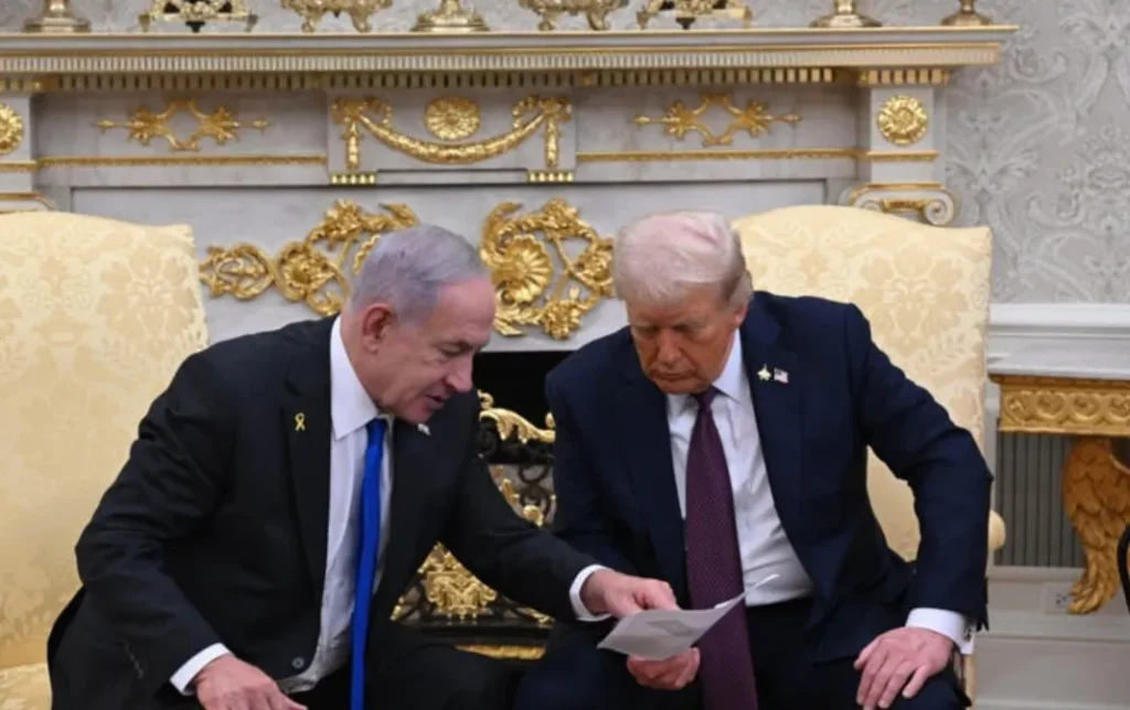 Estás completamente loco la tensa llamada entre Trump y Netanyahu que complica el diálogo con Irán