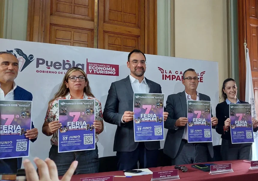 Feria del Empleo Conectando Talento reunirá más de 11 mil oportunidades laborales en Puebla