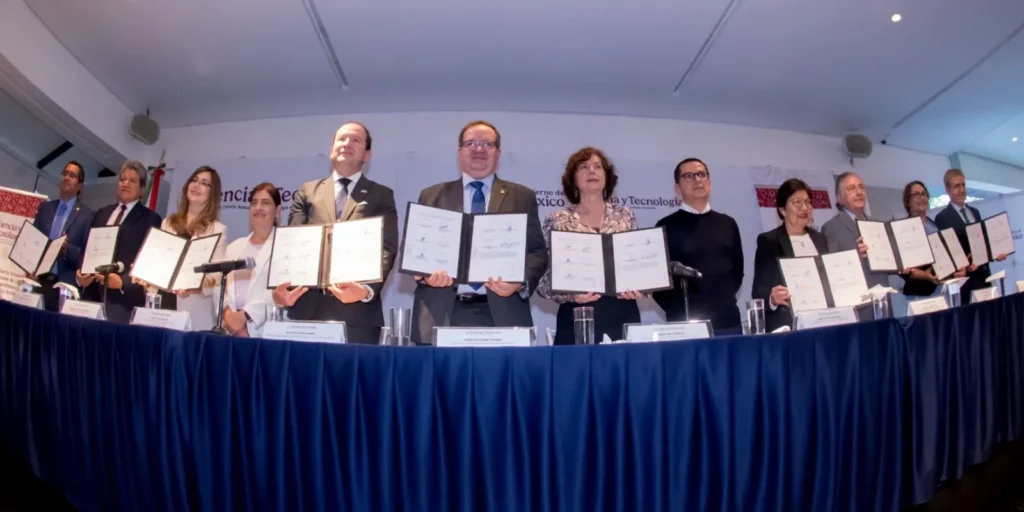 Firma BUAP Carta Intención del Clúster Nacional de Cómputo de Alto Rendimiento e Inteligencia Artificial