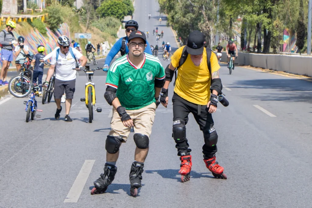 Fortalece gobierno estatal movilidad activa con Vía Recreativa semanal