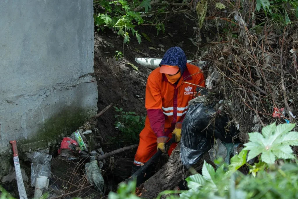 Gobierno de Pepe Chedraui fortalece acciones preventivas en San Jerónimo Caleras ante temporada de lluvias