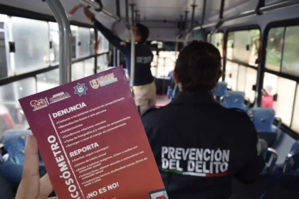 Impulsa Tonantzin Fernández acciones para prevenir el acoso en el transporte público
