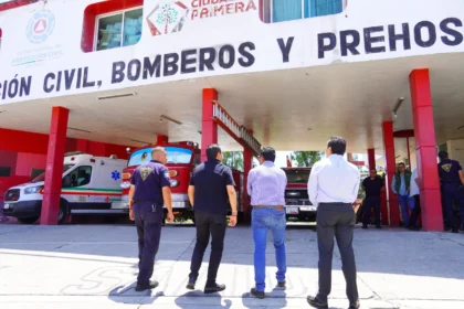 Impulsan la rehabilitación del Cuartel de Bomberos en Texmelucan