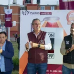 Inaugura Pepe Chedraui alumbrado público en Galaxia La Laguna con tecnología LED