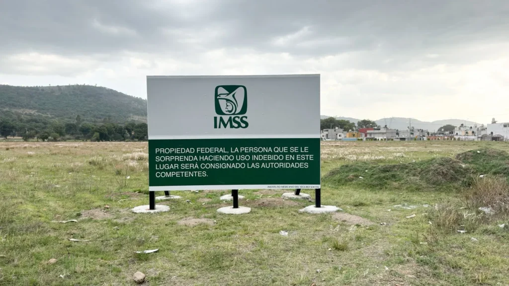 Inician trabajos topográficos en predio destinado para la construcción del Hospital del IMSS en Amozoc.