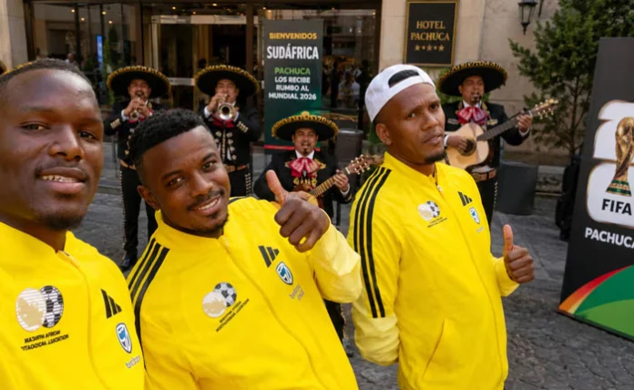 La selección de Sudáfrica llegó al territorio mexicano