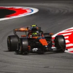 Lando Norris se lleva la FP2 en el Gran Premio de Barcelona, Checo Pérez terminó 20