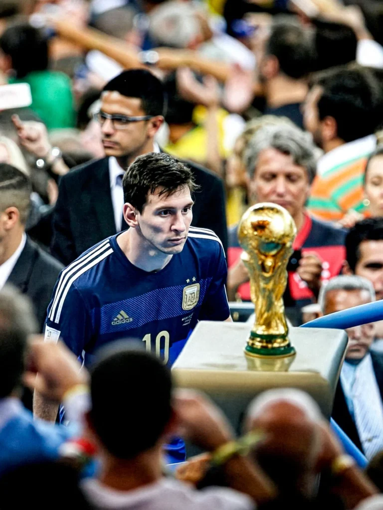 Lionel Messi y su poética relación con la Copa del Mundo