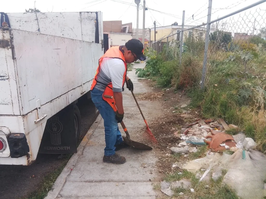 Mantiene Servicio de Limpia acciones permanentes para erradicar puntos de disposición irregular de residuos