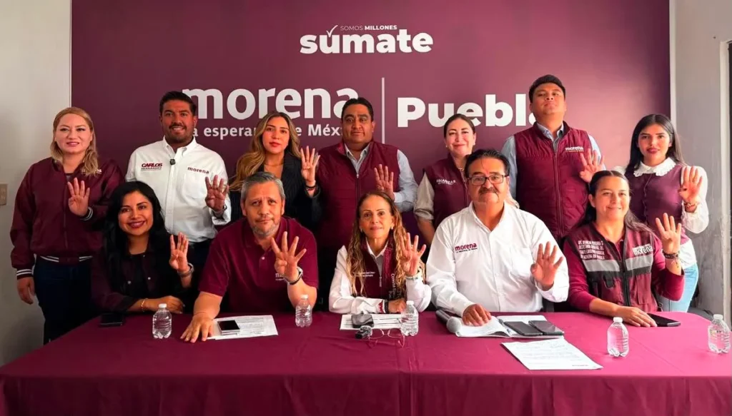 Morena Puebla destaca los avances de la transformación y respalda las acciones que impulsan el desarrollo del estado