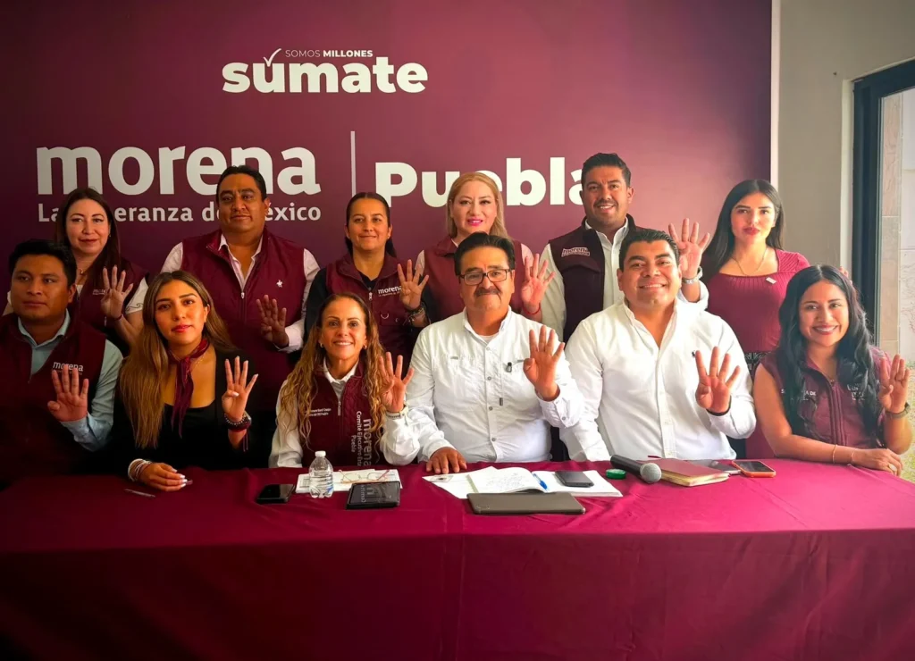 Morena Puebla respalda el trabajo coordinado entre la presidenta Claudia Sheinbaum y el gobernador Alejandro Armenta