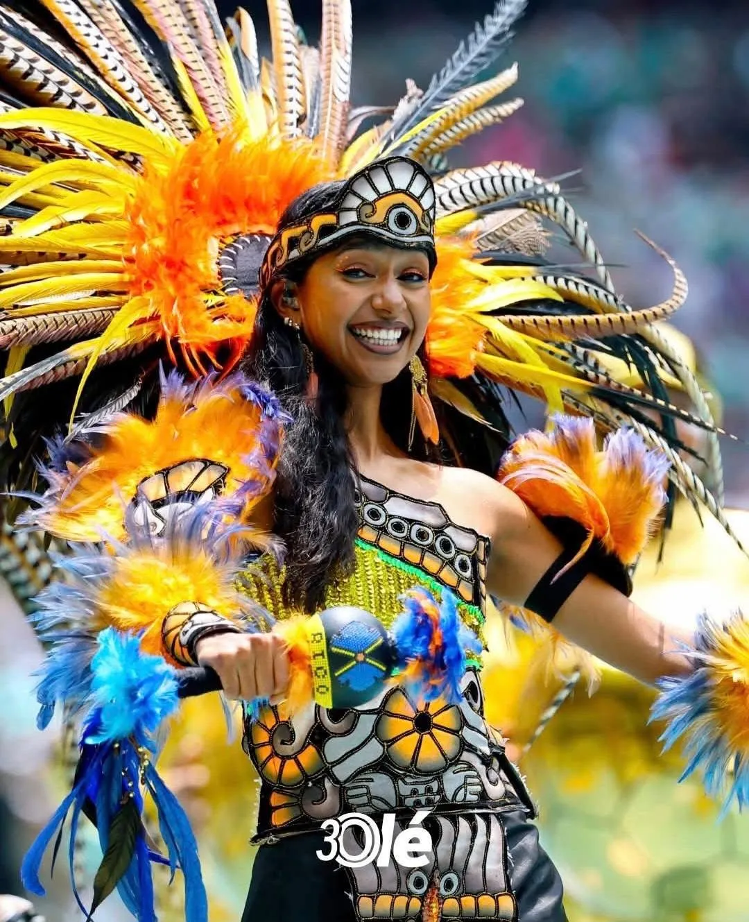 OCIIMAC lo hizo de nuevo Jóvenes poblanas brillan en la inauguración del Mundial 2026 y representan a México ante millones