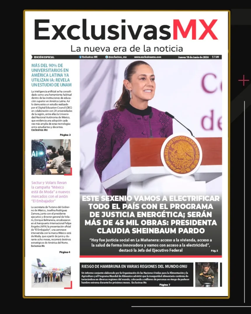 PORTADA MÉXICO 18 DE JUNIO