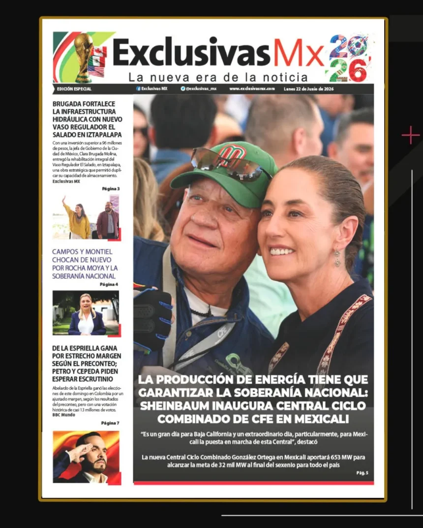 PORTADA MÉXICO 22 DE JUNIO