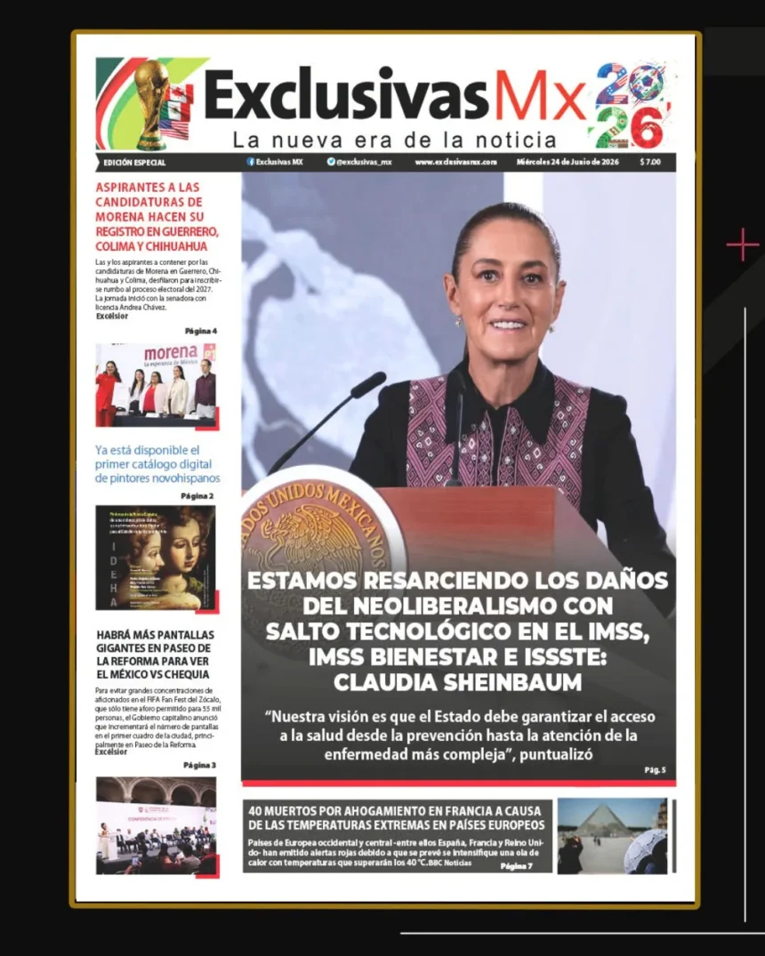PORTADA MÉXICO 24 DE JUNIO