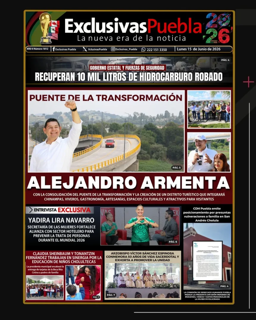PORTADA PUEBLA 15 DE JUNIO