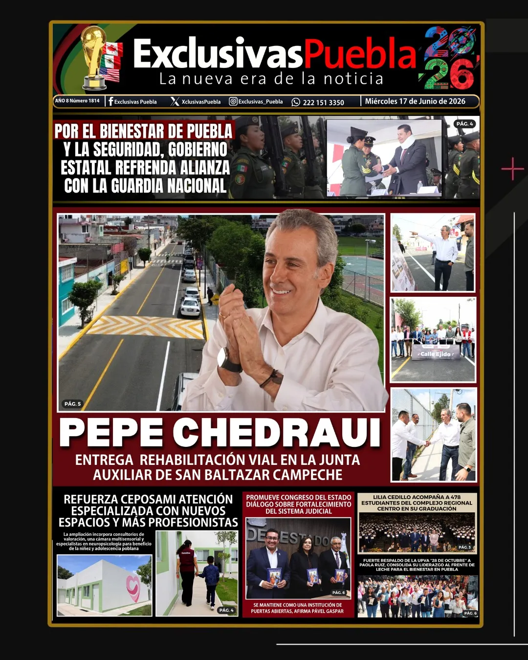 PORTADA PUEBLA 17 DE JUNIO
