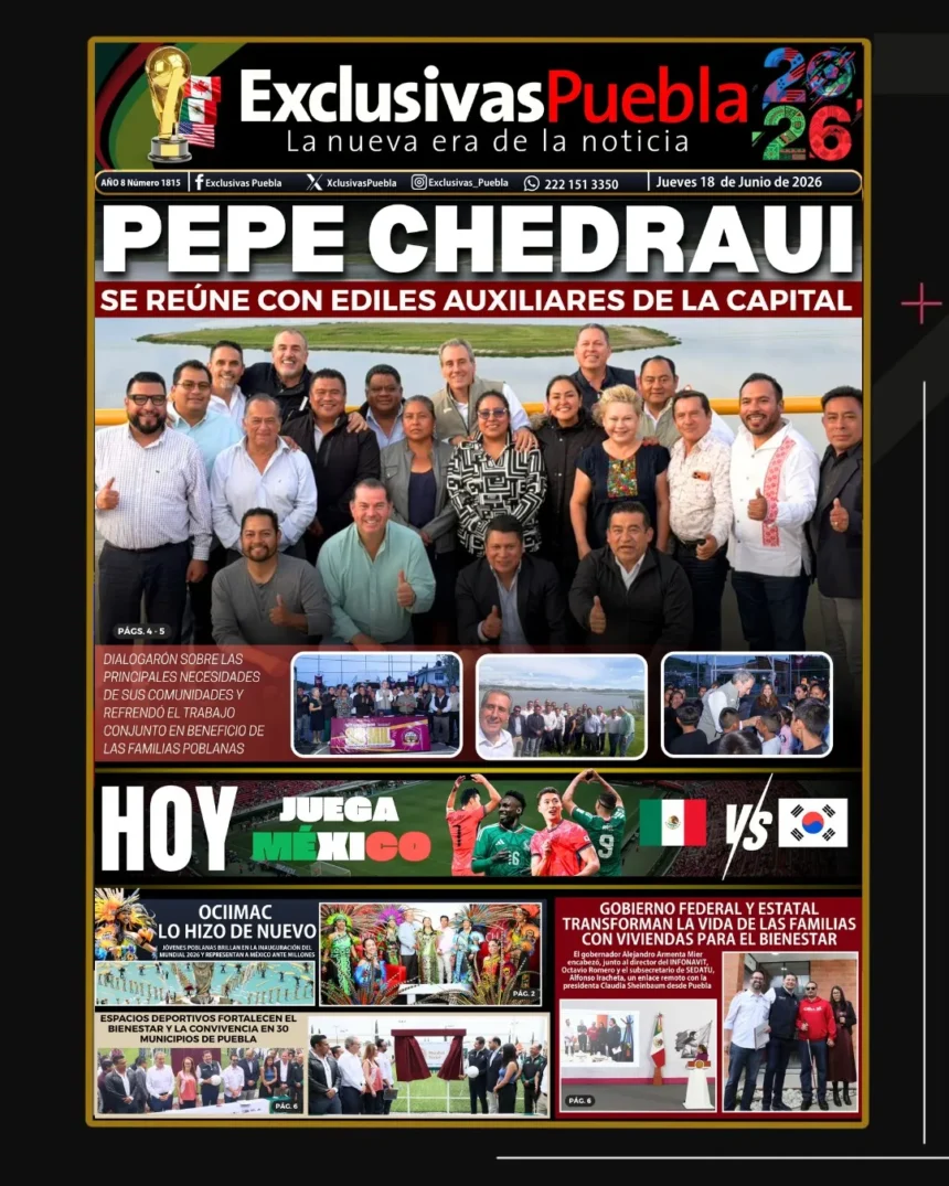 PORTADA PUEBLA 18 DE JUNIO
