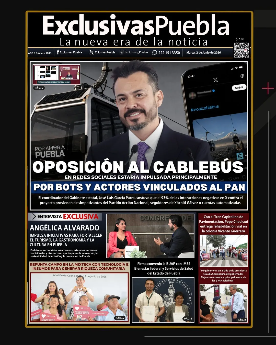 PORTADA PUEBLA 2 DE JUNIO