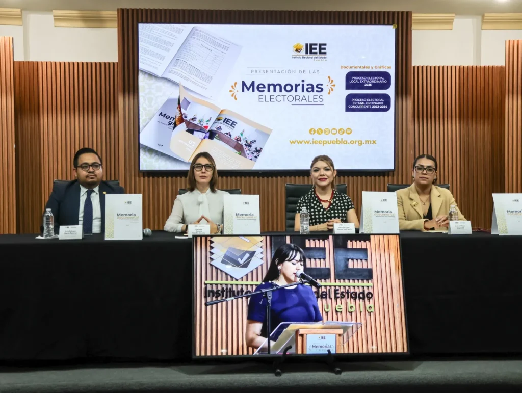 Presentan las memorias documentales y gráficas de los procesos electorales 2023-2024