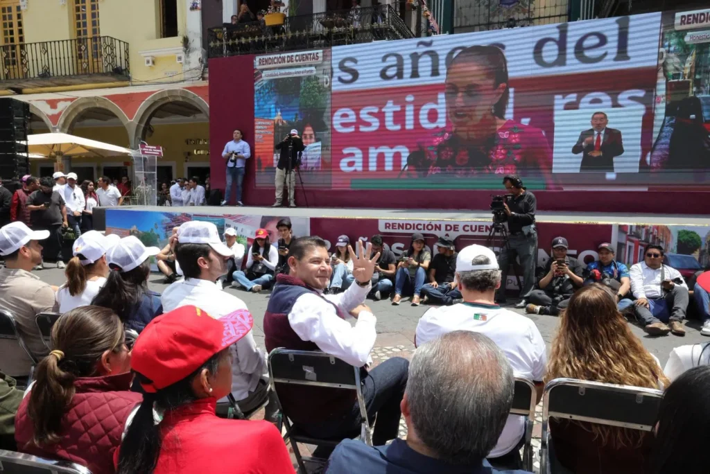 Puebla respalda con firmeza a la presidenta Claudia Sheinbaum